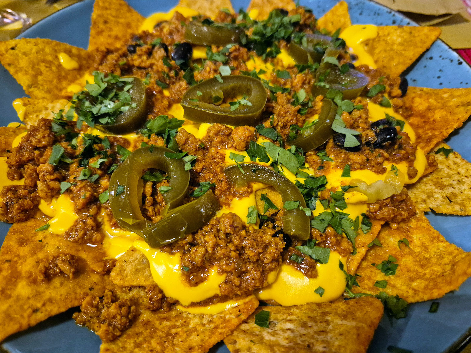 Nachos con chilli