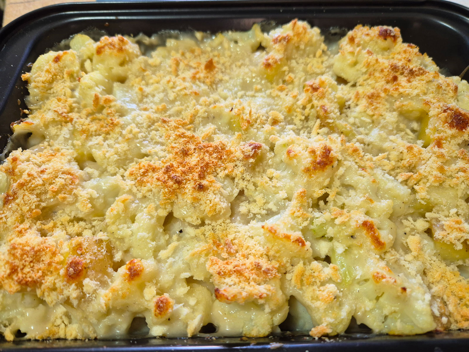 Cavolfiore al forno con besciamella