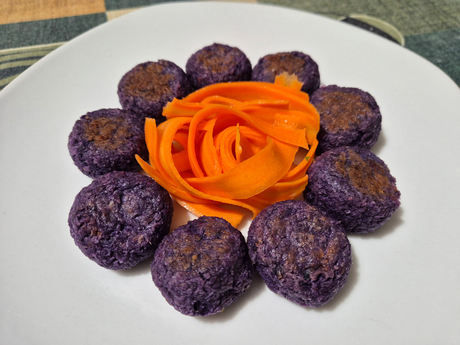 Polpette di cavolo viola