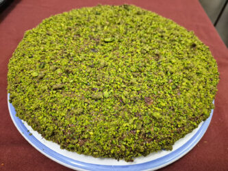 Torta al pistacchio