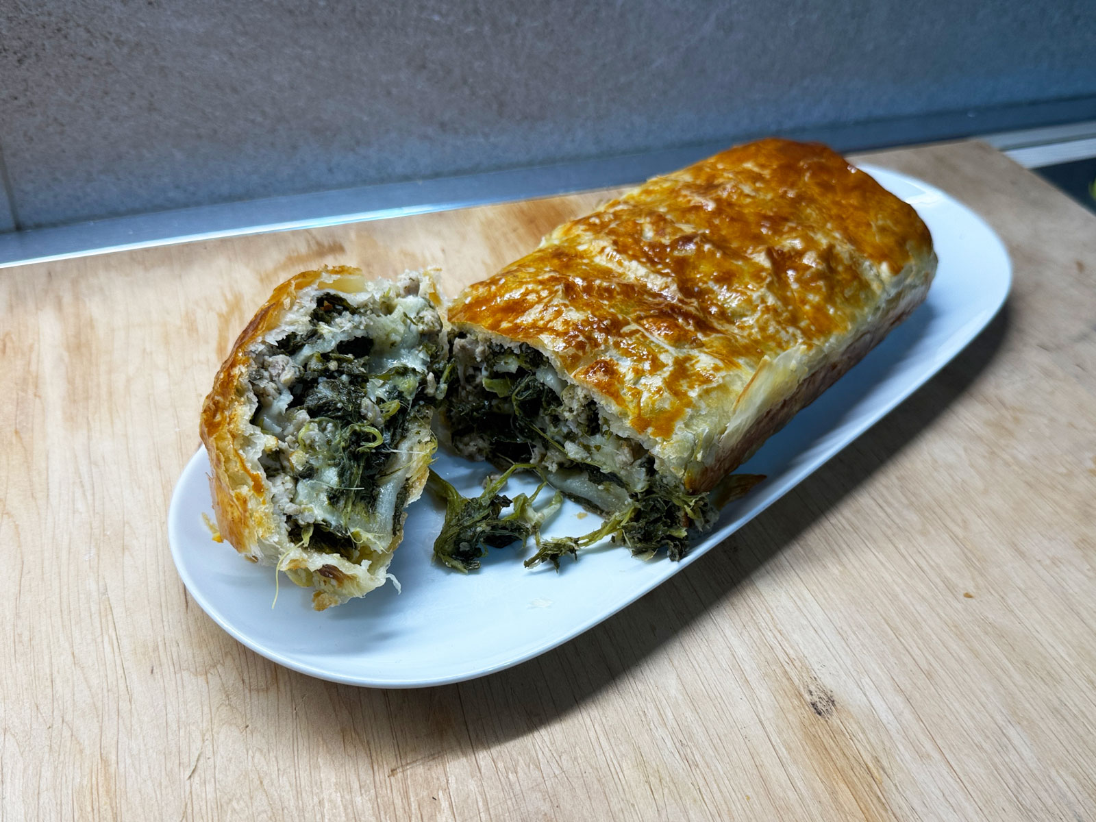Sfoglia friarielli e salsiccia