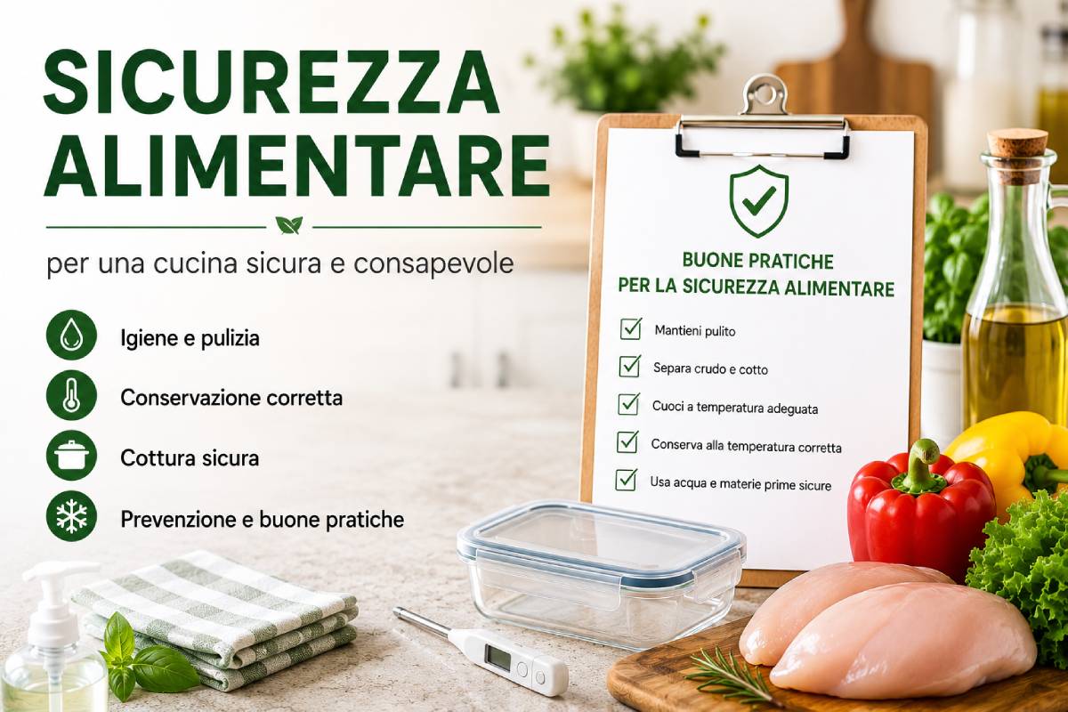 sicurezza alimentare in cucina e buone pratiche